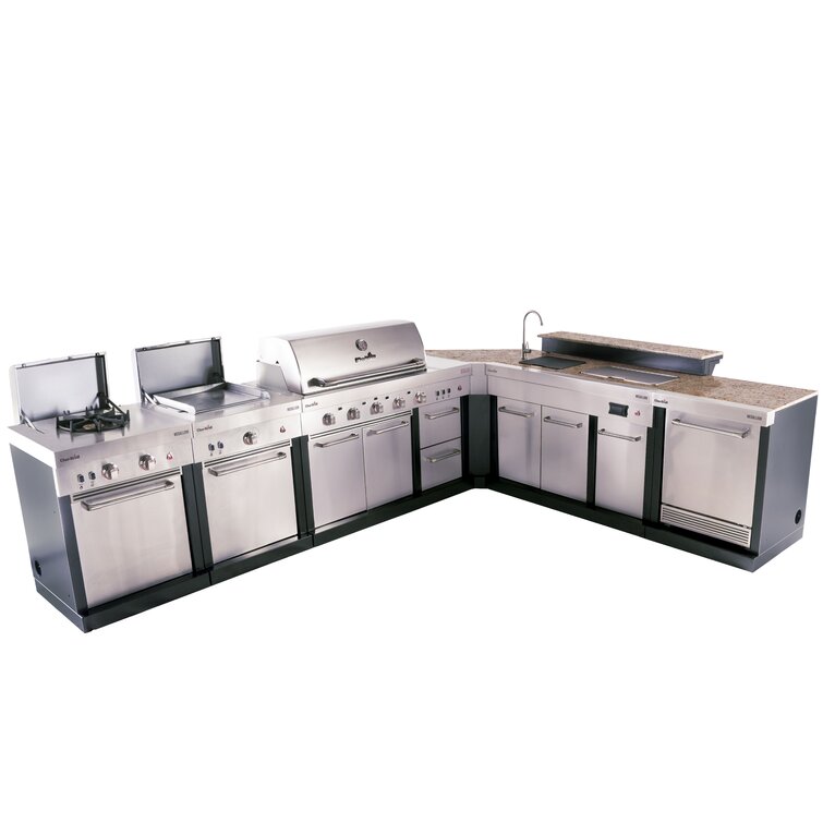 CharBroil Medallion Series 7 Piece Modular Outdoor Kitchen